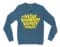 Ena Vechi Kaamedy Keemady Panaliye Men/Unisex Long Sleeve T-Shirt in Indigo Blue Color